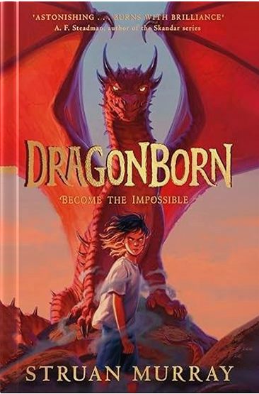 Dragonborn: Become the Impossible book cover by Struan Murray